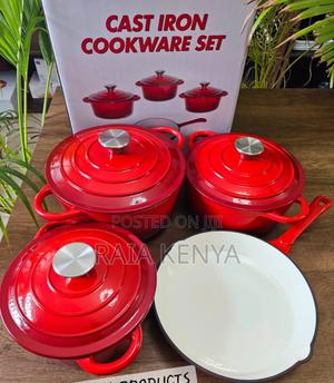 Cast IronCookware Pots Set - main view