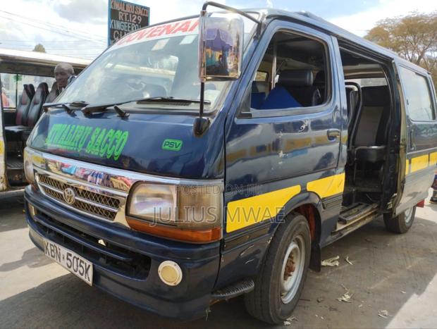 Toyota HiAce 2014 Blue - thumbnail 7