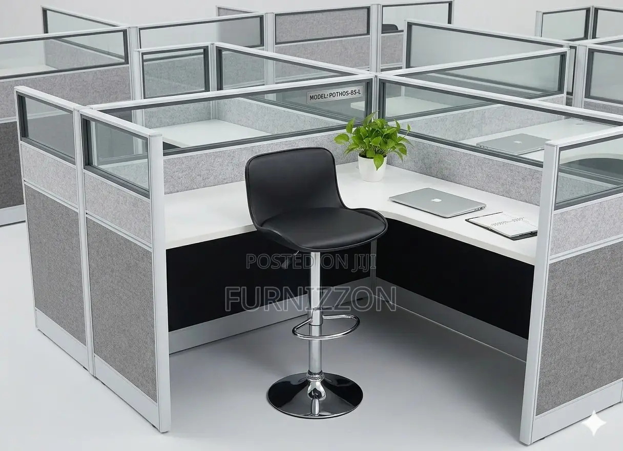 2 Person Office Cubicle Desk