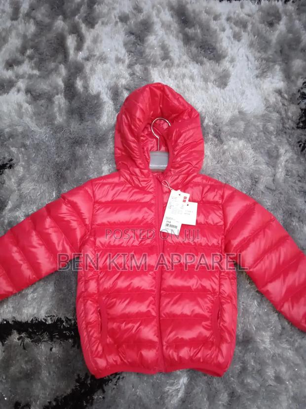 Kids Red Down Jackets Ultra Light Duck Feathers Padded - thumbnail 2