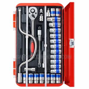Protorque 40-Piece Heavy Duty Socket Ratchet Wrench Set - thumbnail 2