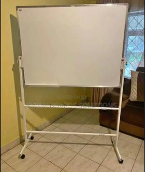 4ftx4ft Dry Erase Whiteboard With Portable Wheeled Stand - thumbnail 2