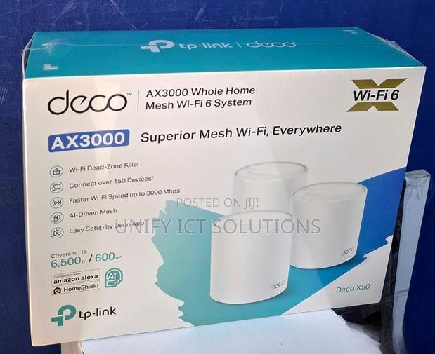 Tp-Link Deco X50 Wi-Fi 6 Mesh Router - main view