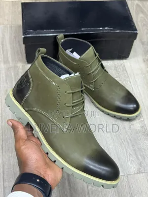 White Sole Timber Boot