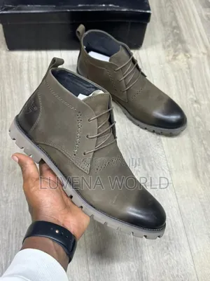 White Sole Timber Boot