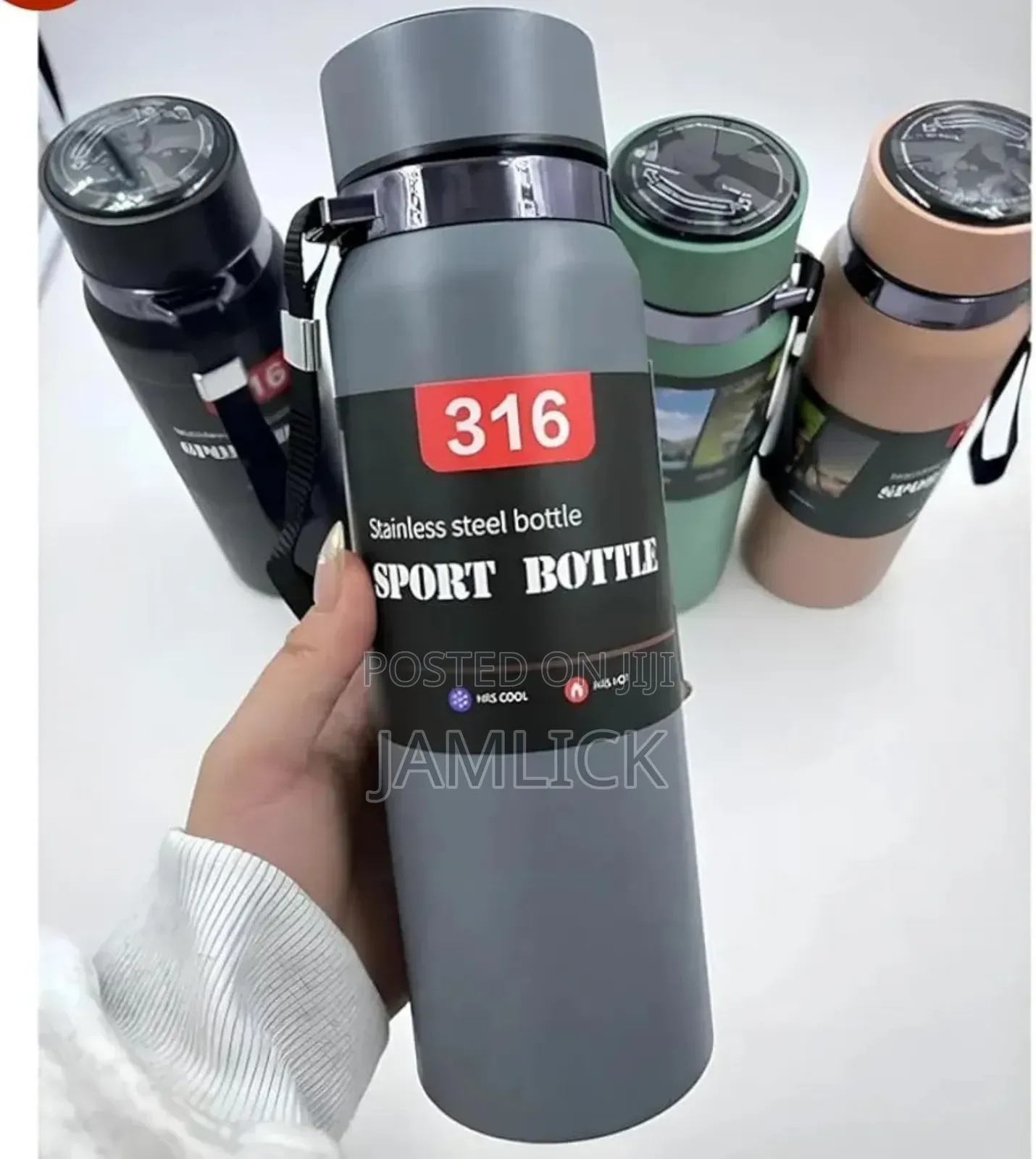 800ml Led Display Temperature Stainless Steel Water Bottle – Hk