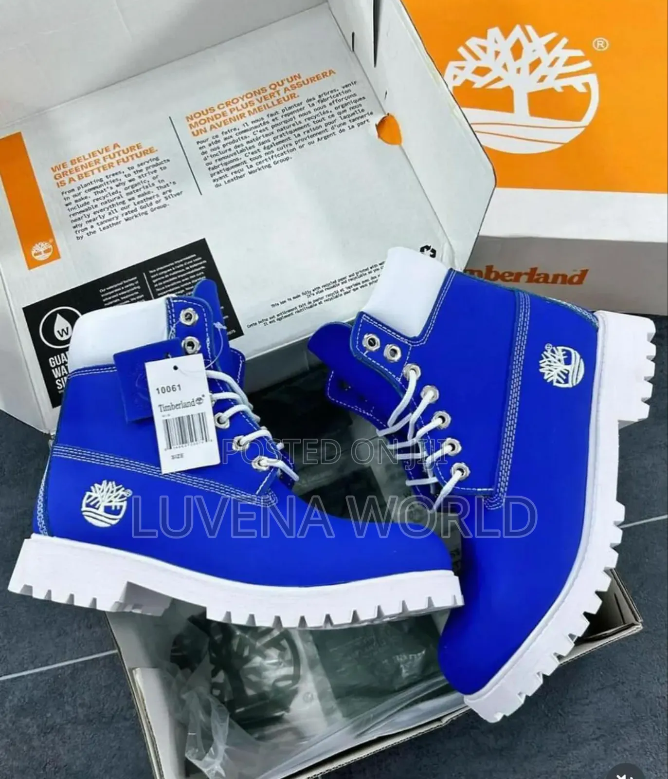 Timberland  White Blue Premium“ 🐾
