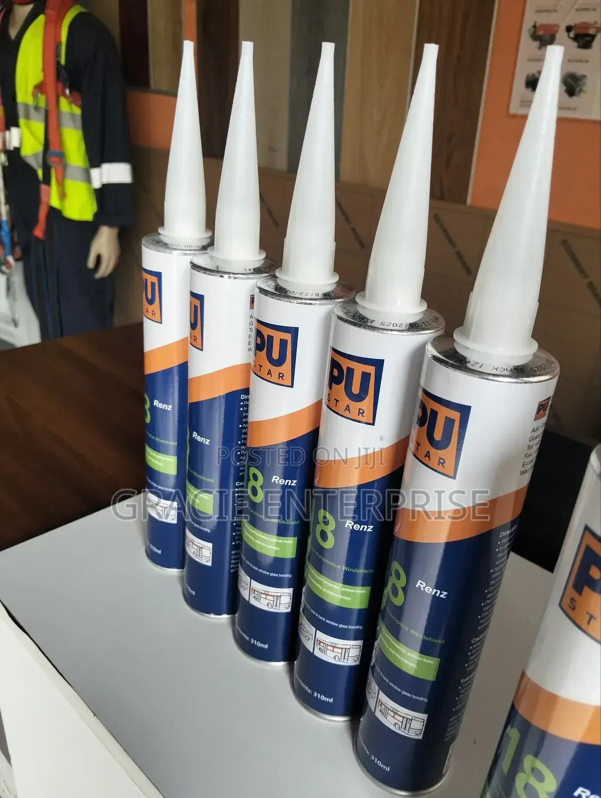 Glass Sealant/ Pu Star 18 Polyurethane Automotive Windshield Adhesive