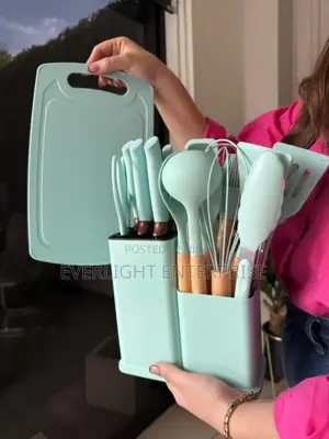Crazy Offer!! 19pcs Silicone Cultery Set
