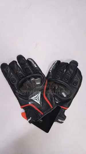 Moto Wolf Gloves/Motorcycle Riding Gloves Wit