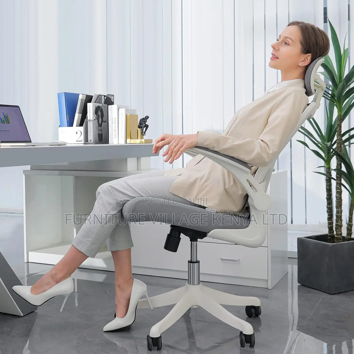 Ergonomic Office Chair| High Back Executive Mesh Computer Desk Chair