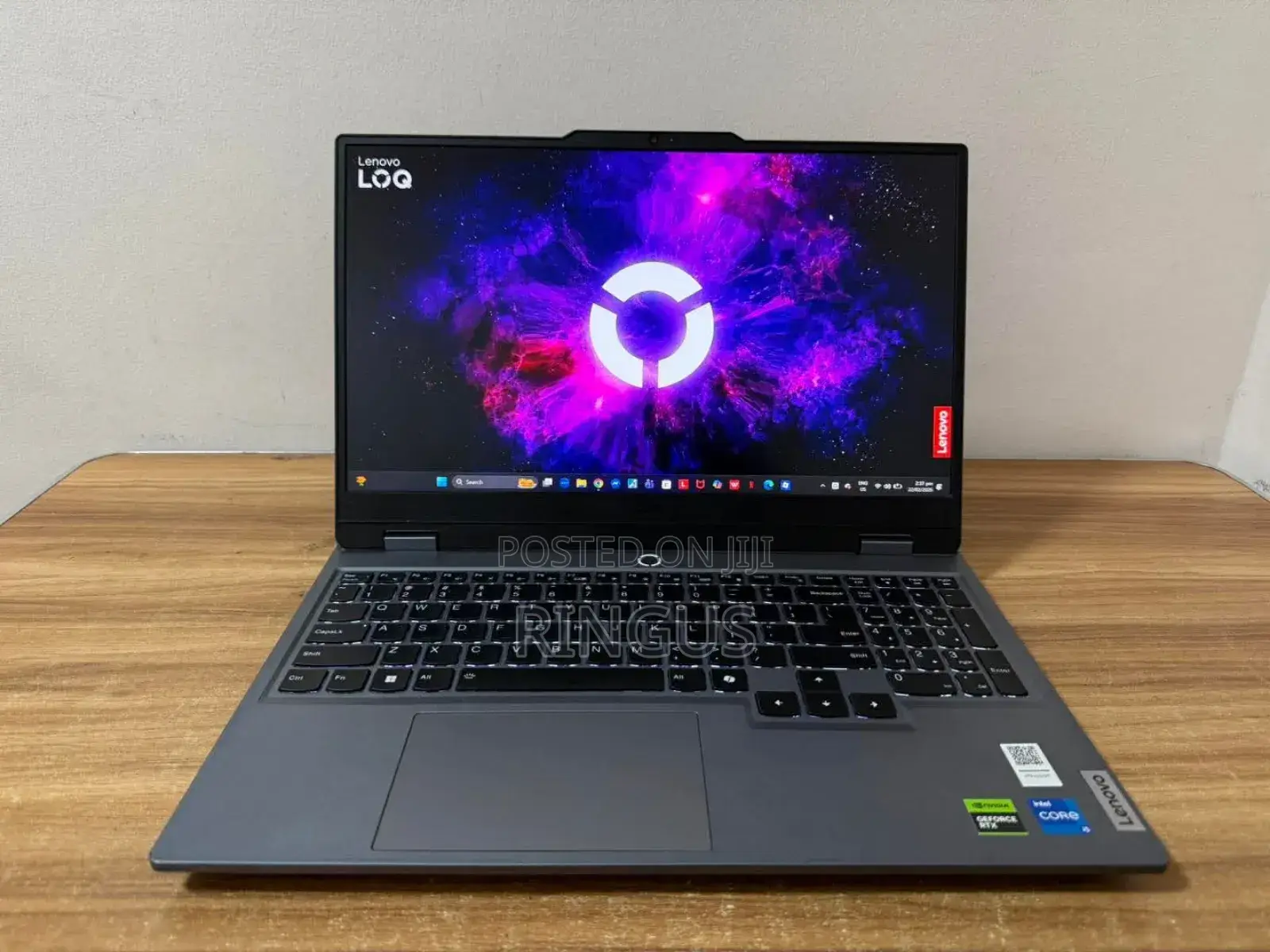 New Laptop Lenovo LOQ 15ARP9 16GB Intel Core i7 SSD 512GB
