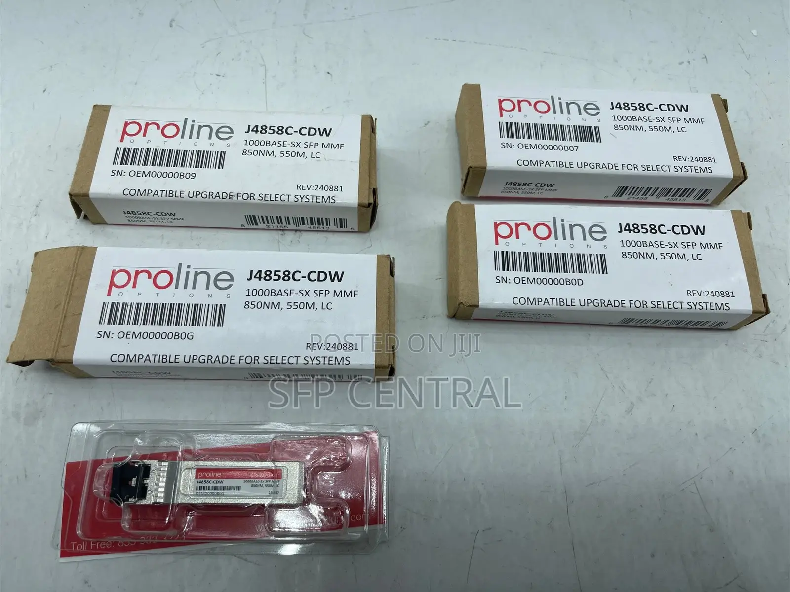 Hp J4858c Compatible 1000base-Sx SFP 850nm 550m Proline