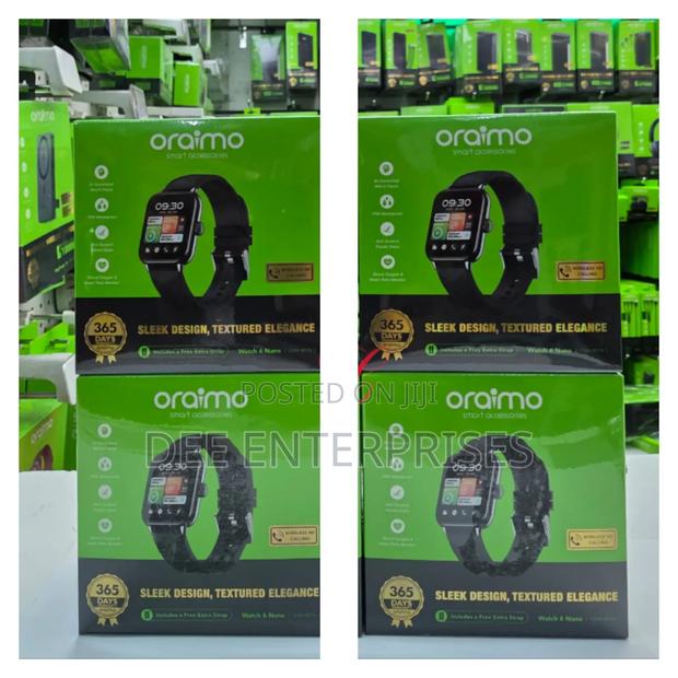 Oraimo Watch 6 Nano Full Touch Wireless Hd Calling Smart Watch - main view
