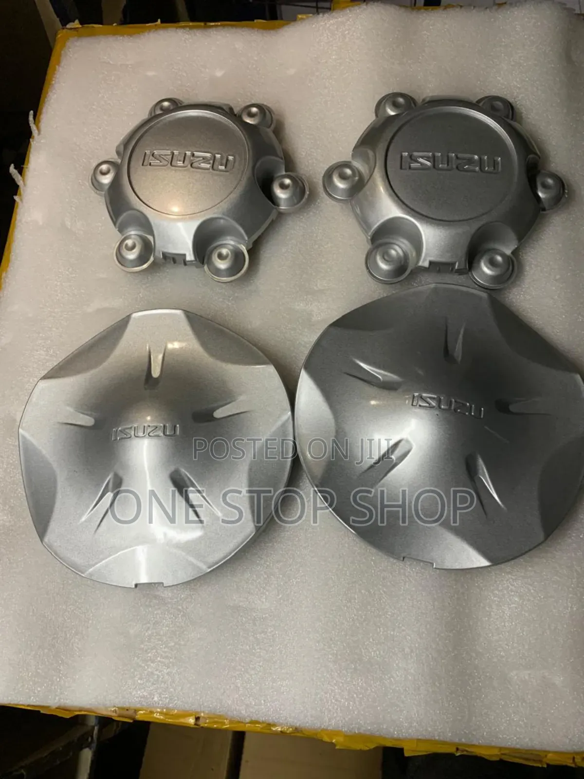1pc Isuzu Car Models Rim Chrome Caps