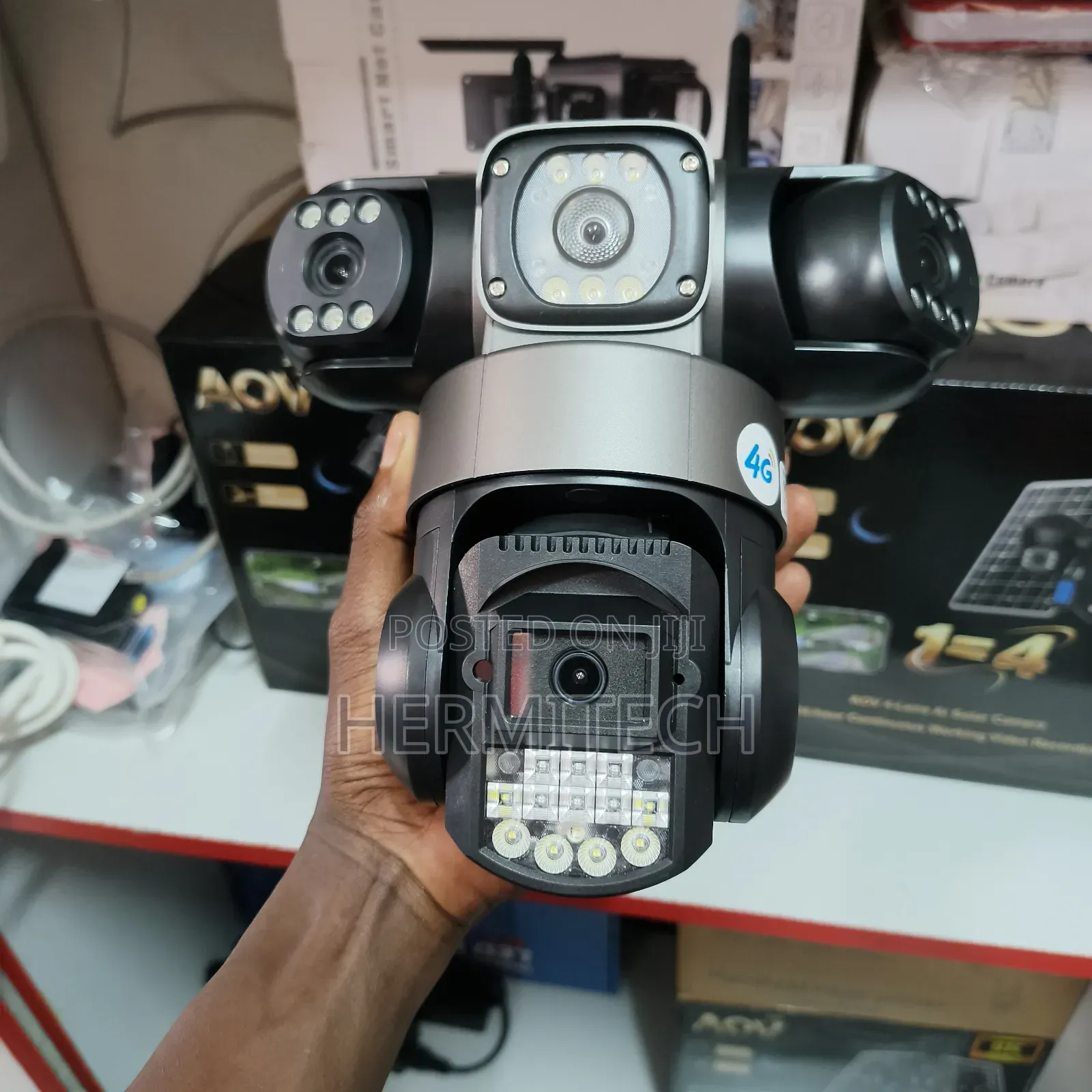 4g Ethernet Port CCTV Surveillance Electric CCTV