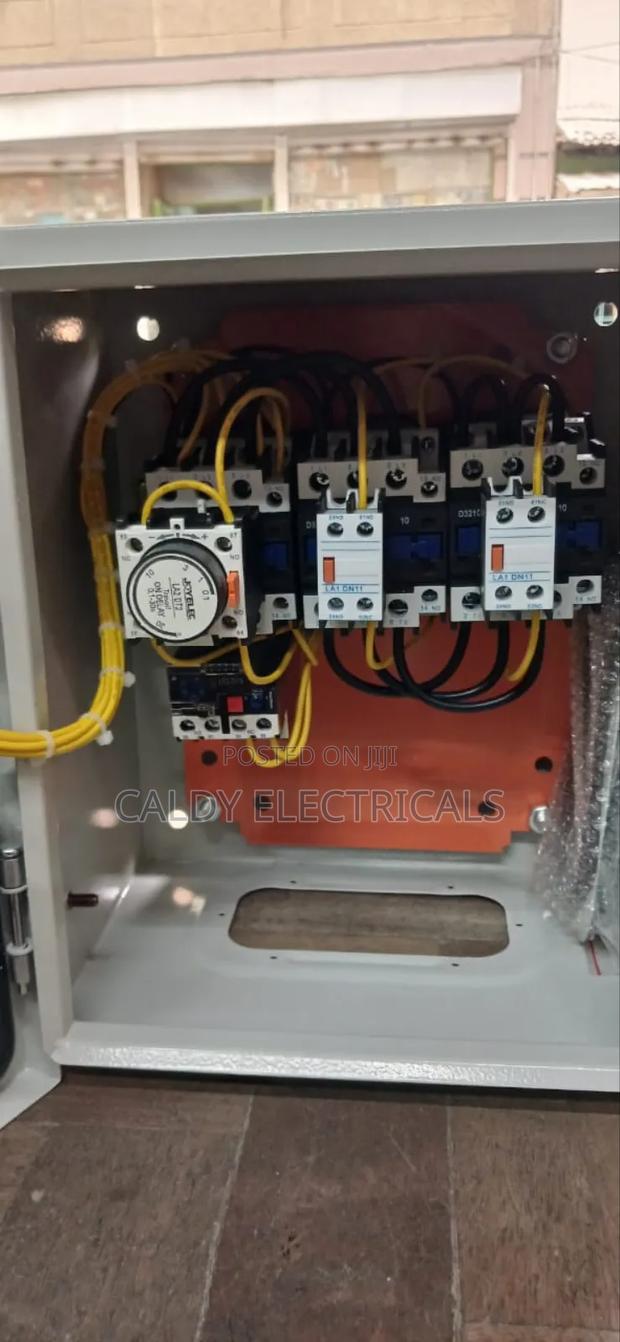 3-Phase Motor Starter Control Panel - main view