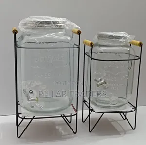 Glass Juice Dispenser