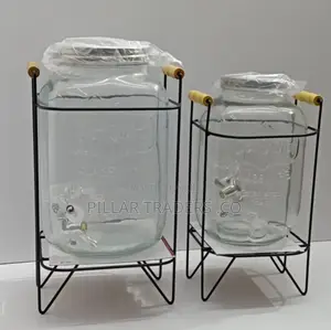 Glass Juice Dispenser