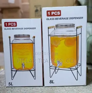 Glass Juice Dispenser