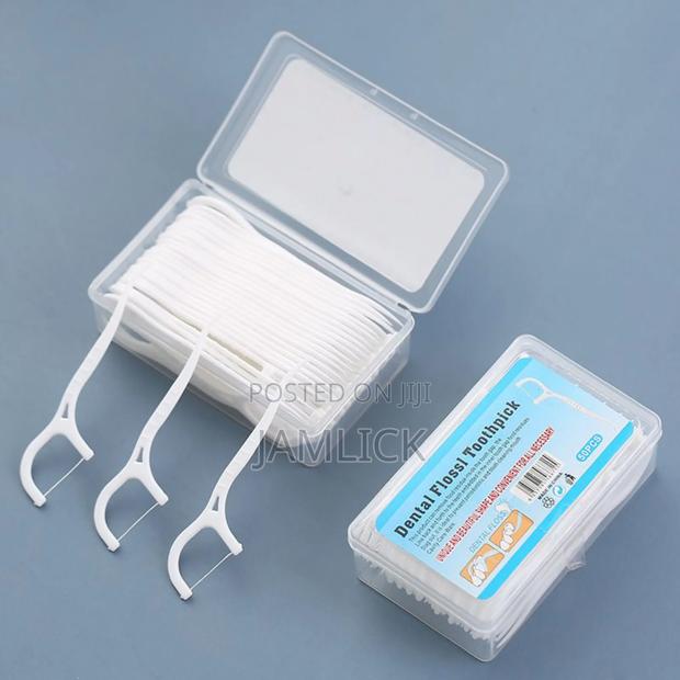 50 PCS Dental Floss Toothpick – Cr
