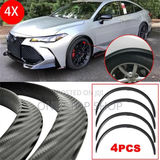 4pcs Carbon Fiber Fender Flares Set