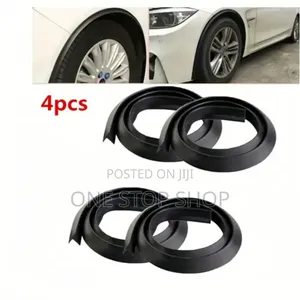 4pcs Car Wheel Eyebrow Anti Friction Fiber Fender Flares