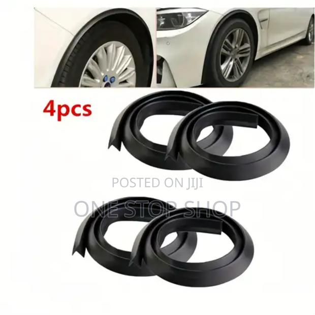 4pcs Car Wheel Eyebrow Anti Friction Fiber Fender Flares
