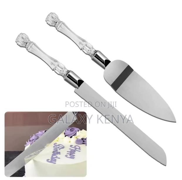 Stainless Steel Cake Cutter and Pie Spatula - thumbnail 3