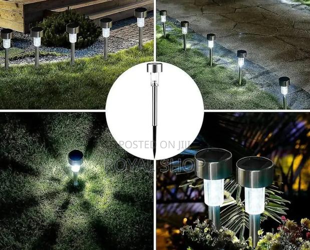 12 Pc Decorative Solar Garden Lights - main view