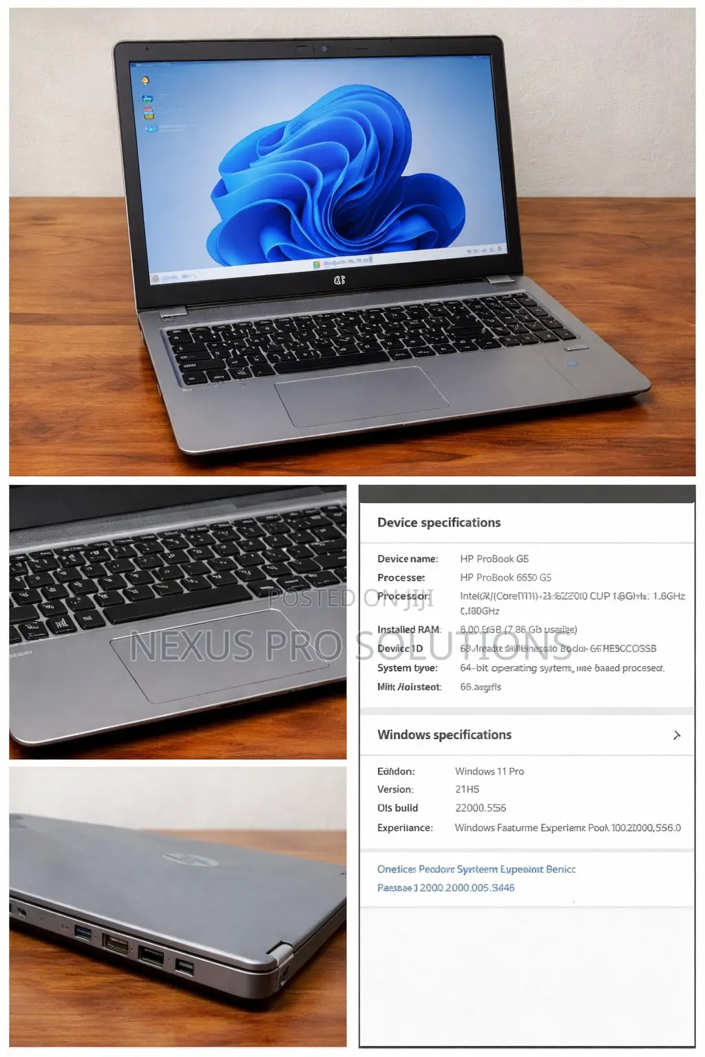 Laptop HP 650 G5 8GB Intel Core i5 SSD 256GB
