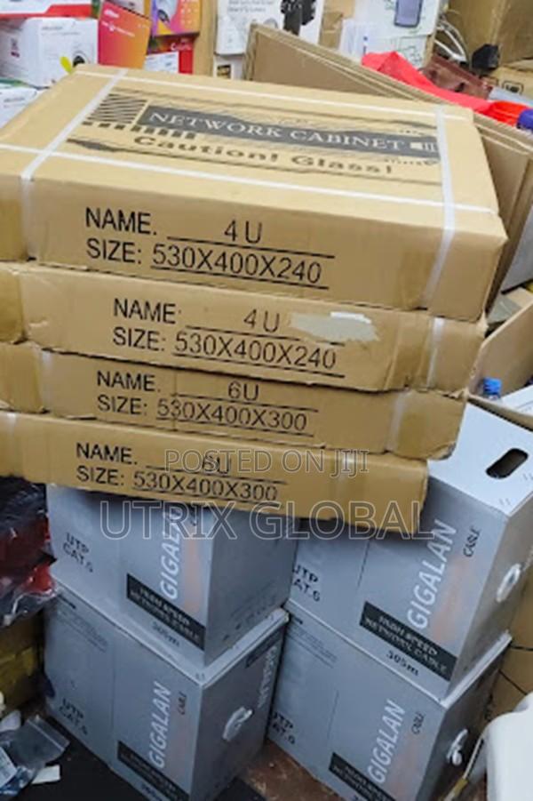 4u Compact Server Rack Cabinet 530×400×240 - main view