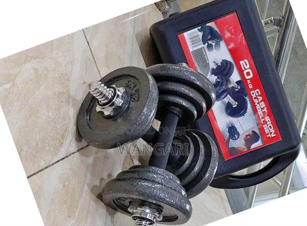 Brand New Dumbbells 20 KGS Chrome