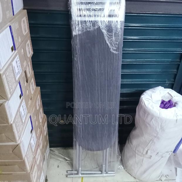 Foldable Metallic Ironing Board With Iron Rest - main view