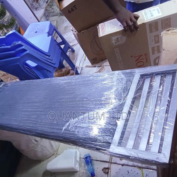 Foldable Metallic Ironing Board With Iron Rest - thumbnail 3