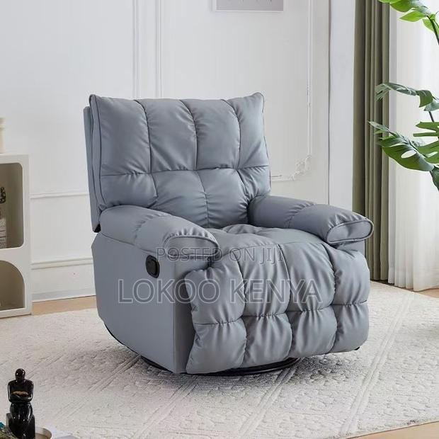 Home Furniture ; Recliner Fabric Sofa Set