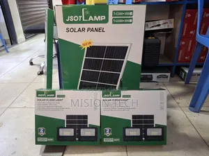 Jsot 300w+300w Solar Flood Light (2-in-1) Dual Lamp + Panel