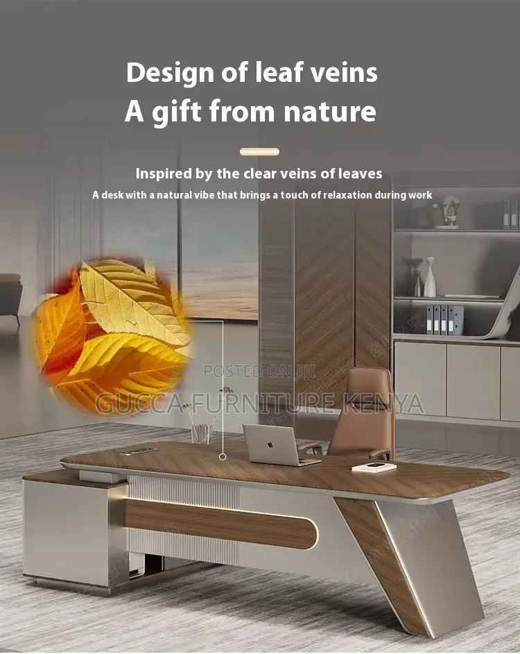 1.8 Meters Luxury High-end Executive Office Desk