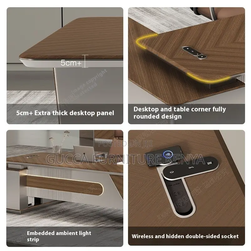 1.8 Meters Luxury High-end Executive Office Desk
