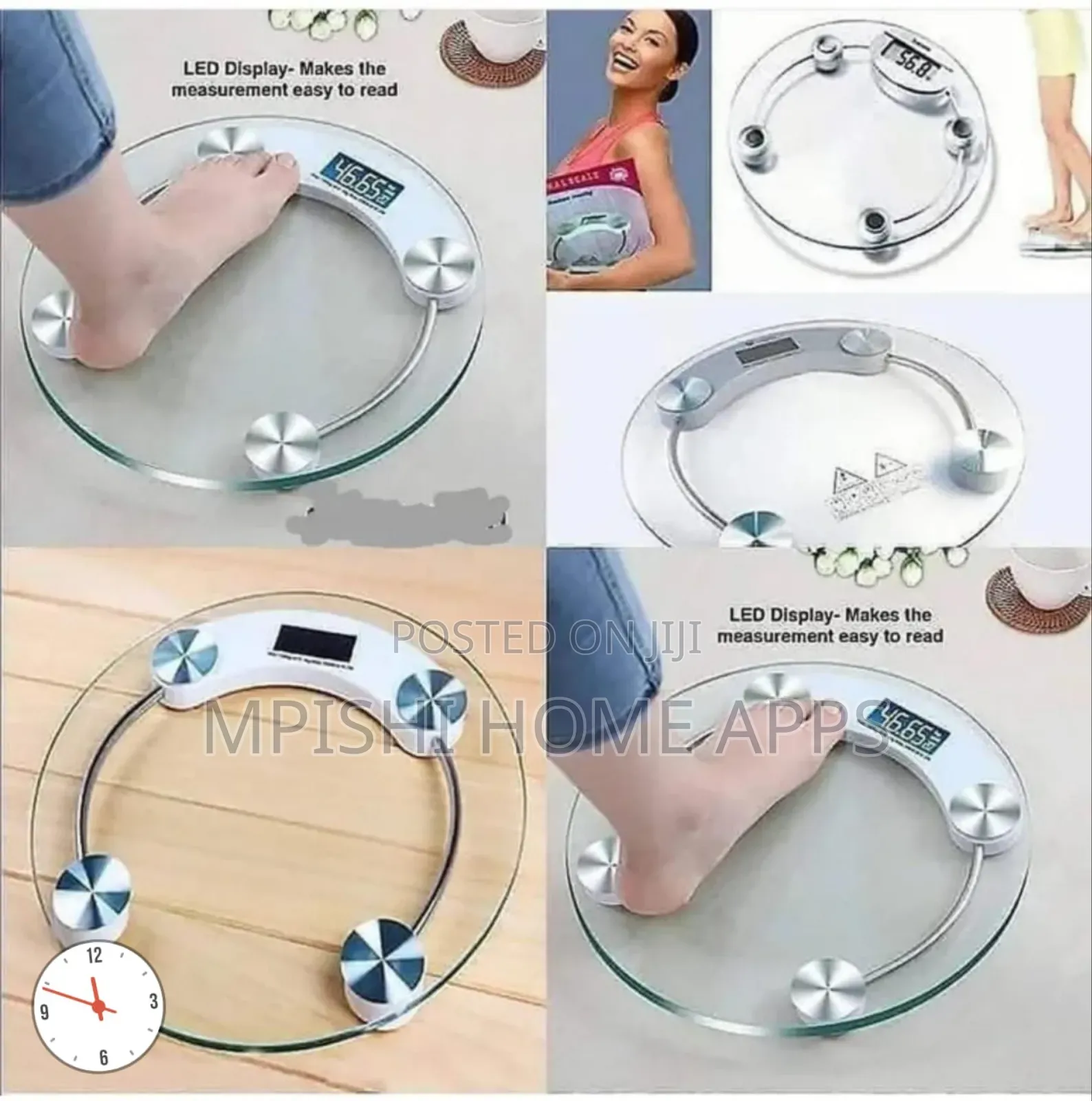 Digital Personal Exercise Bathroom Weighing Scale.