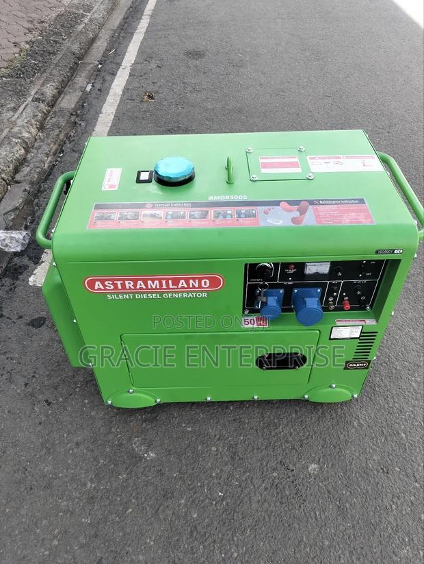 Astramilano Silent Diesel Generator, 7.5kva Output - thumbnail 3