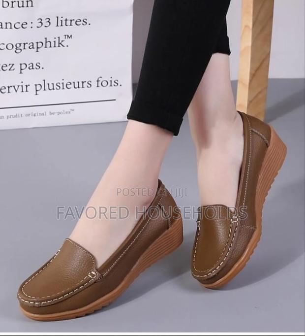 Wedge Ladies Loafers - thumbnail 3
