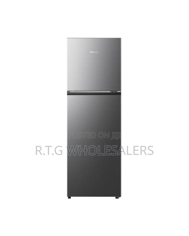 Hisense 154l Double Door Fridge – Frost Silver Finish