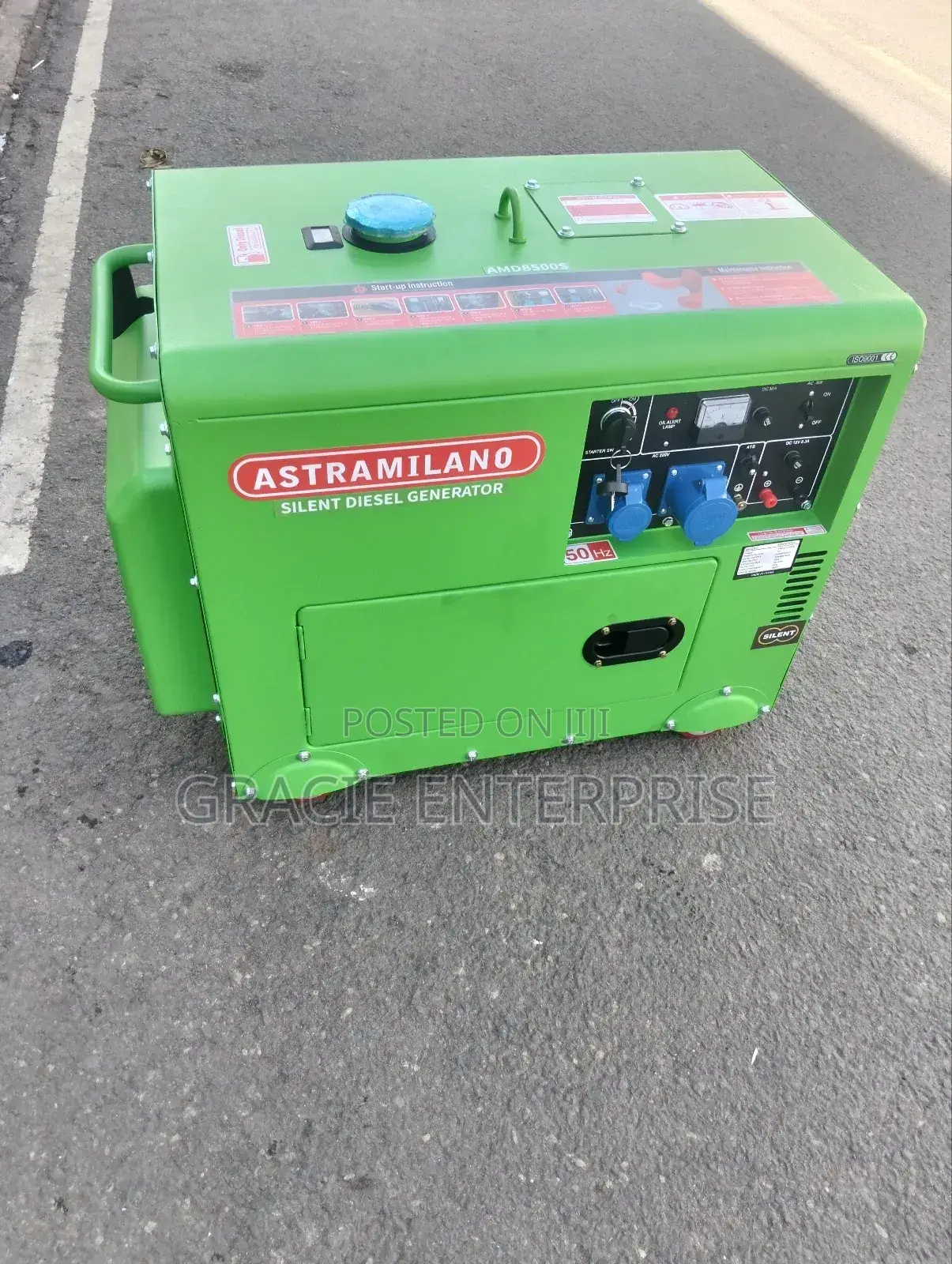 Single Phase Silent Diesel Generator