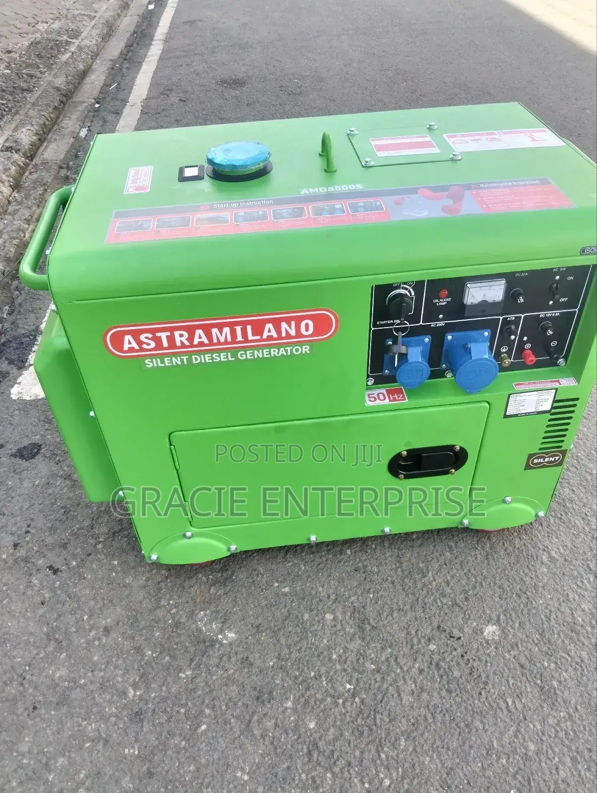Single Phase Silent Diesel Generator