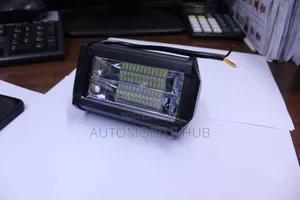 Motorbike Dual Row Yellow Led Strip Bright Off-Road Fog Headlight