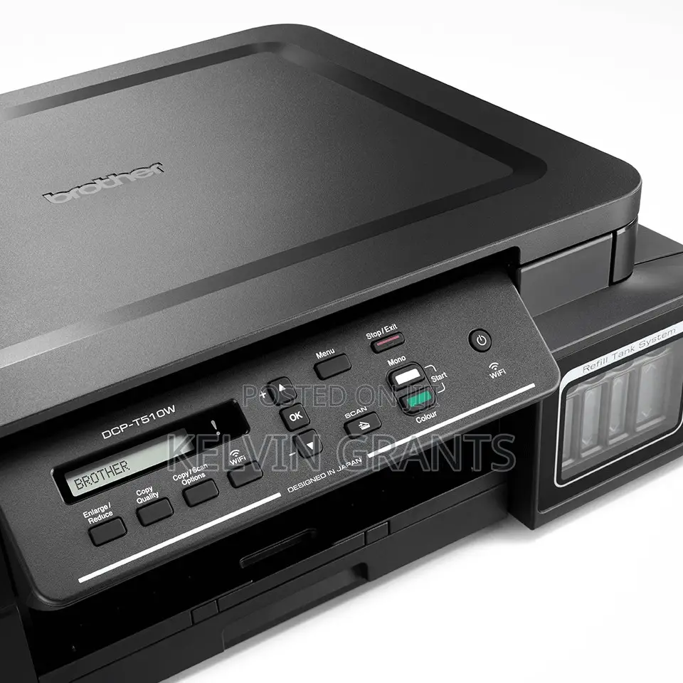 Brother DCP-T310 Color Ink Tank Wi-Fi Multifunction Printer