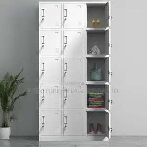 15-door Metal Steel Locker Storage Cabinet
