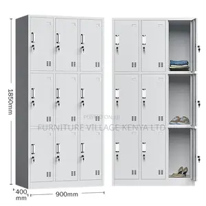 15-door Metal Steel Locker Storage Cabinet