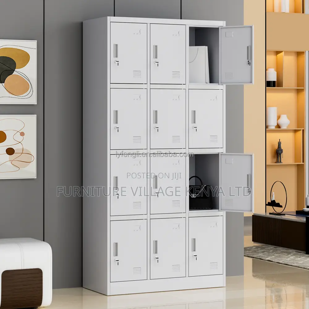 15-door Metal Steel Locker Storage Cabinet